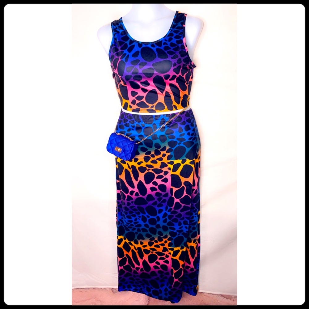 🐆 Safari Skirt Set 💕